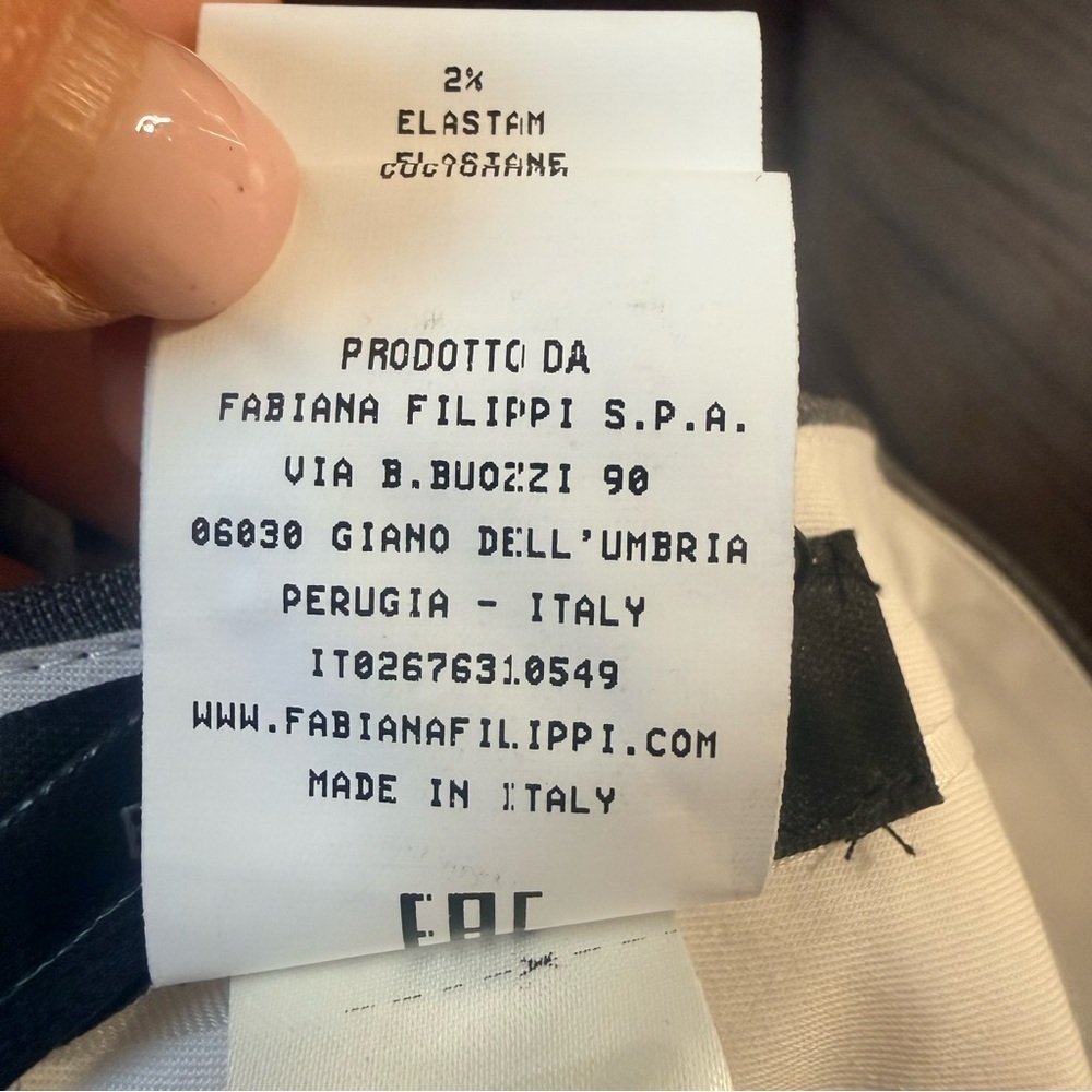 Fabiana Filippi Women’s Grey Dress Pants - Picture 8 of 10